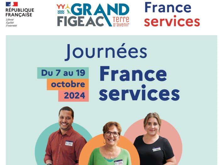 Journées portes ouvertes France Services 2024 au Grand-Figeac