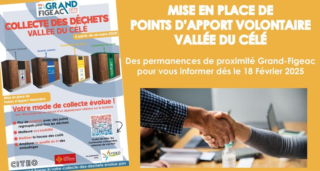 Votre collecte des déchets évolue – PAV