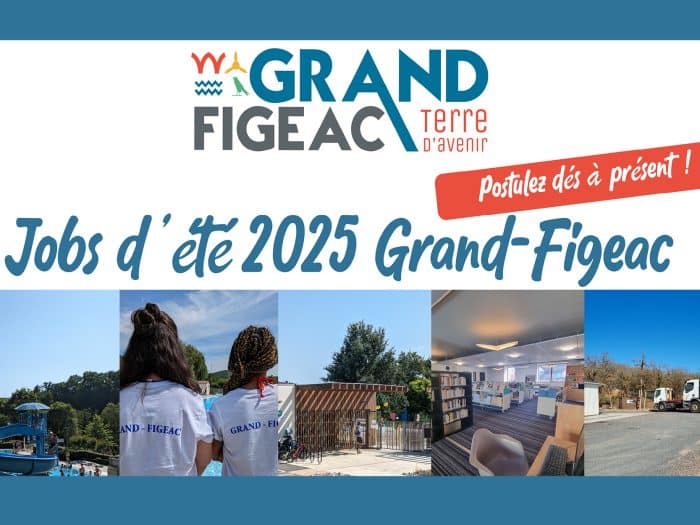 Offres d’emploi saisonniers : postulez au Grand-Figeac pour l’été 2025